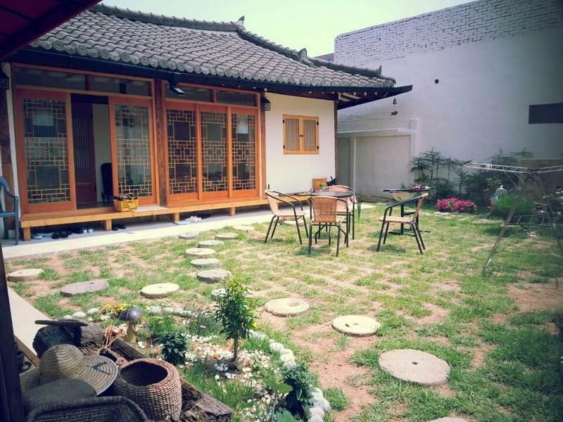 Jeonju Indigo Hanok Guesthouse Exterior foto